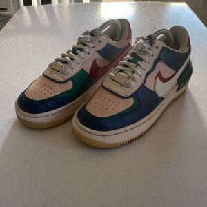 NIKE AF1 Low Women’s Leather Sneakers CI0919-400 Size 6